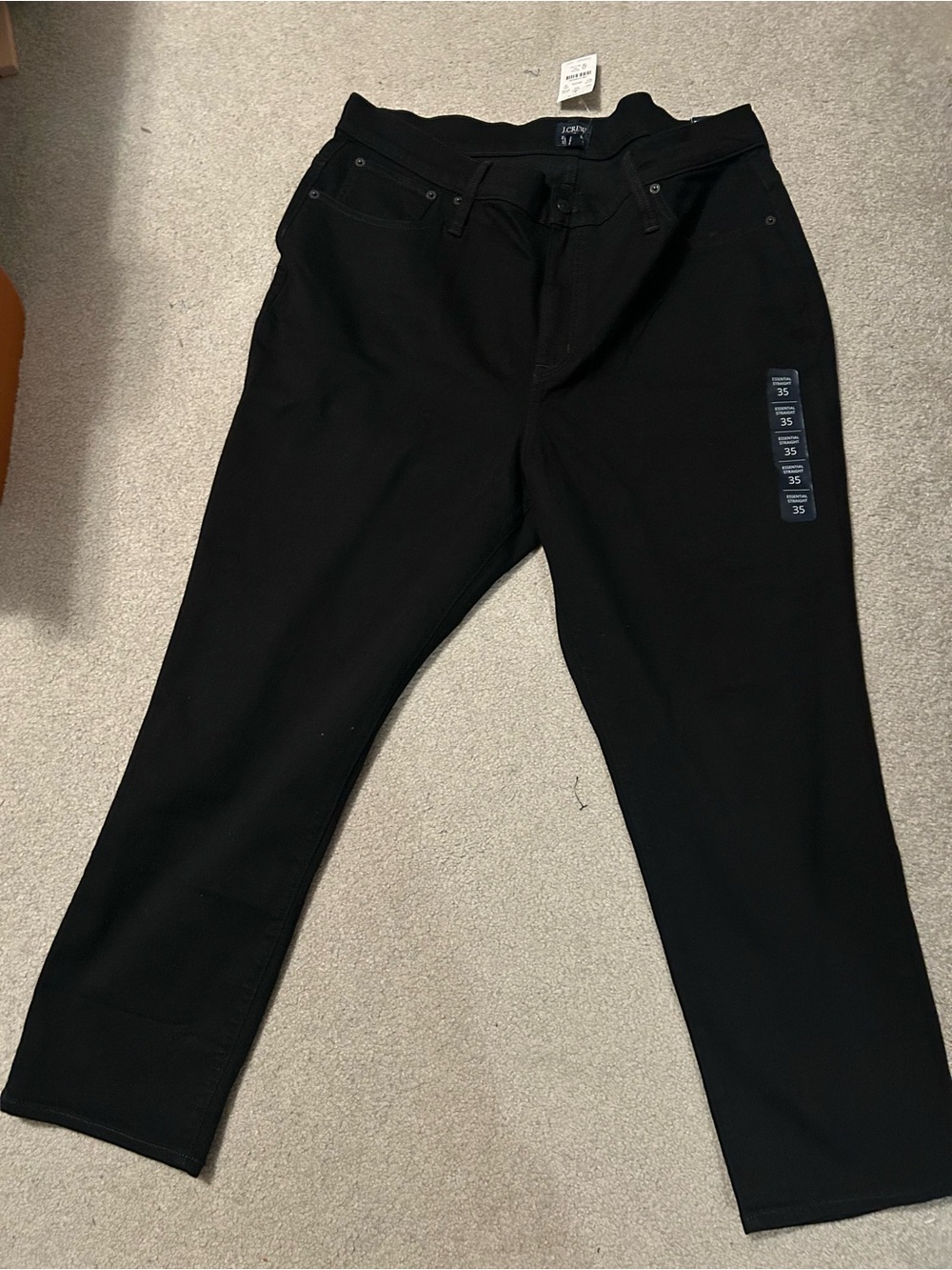J.Crew Black Jeans - Essential Straight Fit